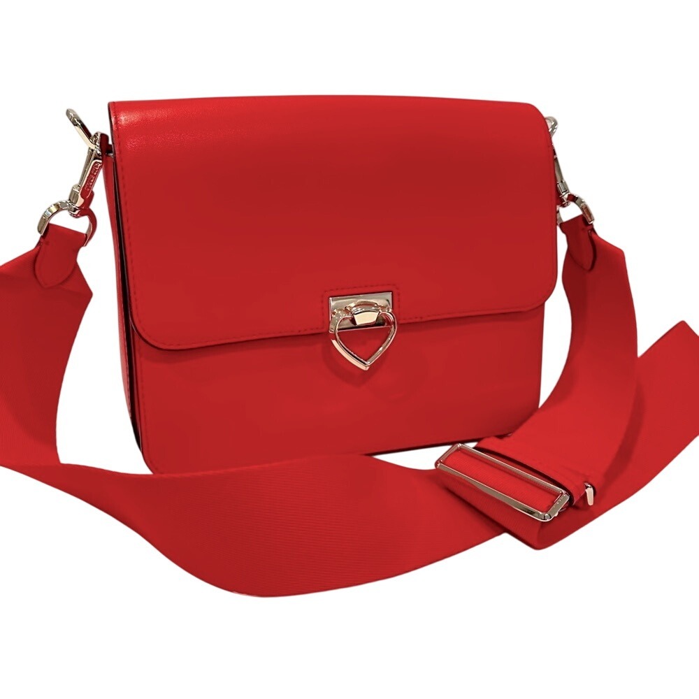 Kate Spade Lovitt Medium Adjustable Shoulder Crossbody Bag Purse Women's Red‎